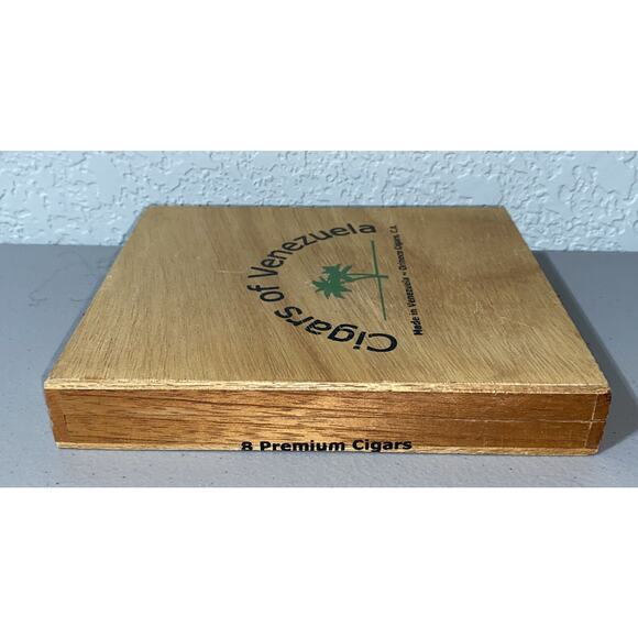 Wooden Cigar Box Premium Cigars Of Venezuela Orinoco Vintage - Picture 6 of 13